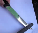 Afiação de faca e tesoura no Pari